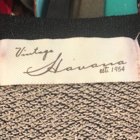 L Vintage Havana Top - Picture 2 of 4